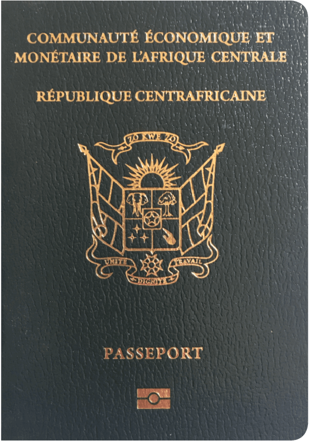 护照 中非
