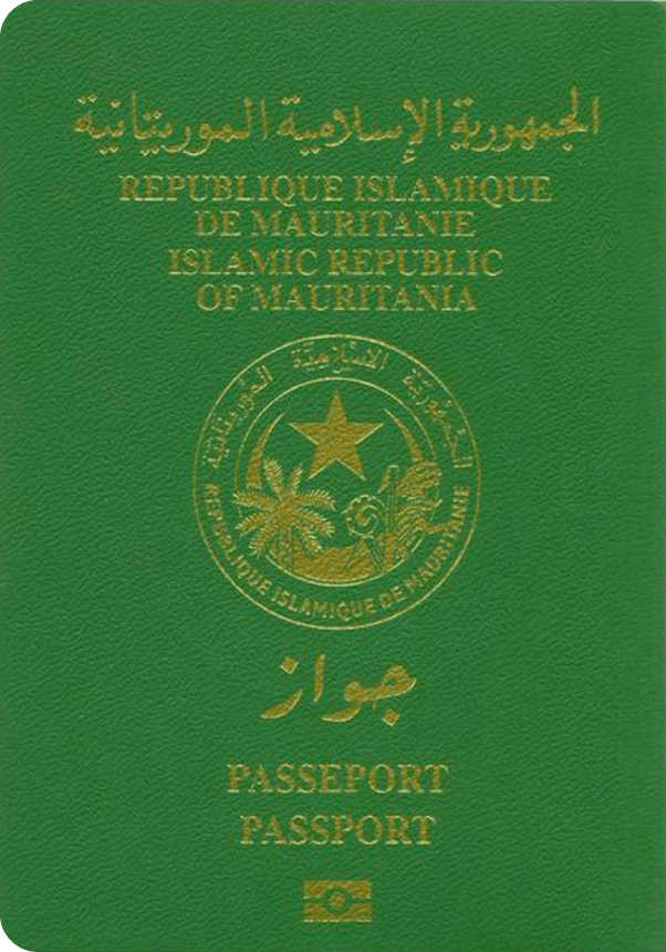 Passport of Mauritania
