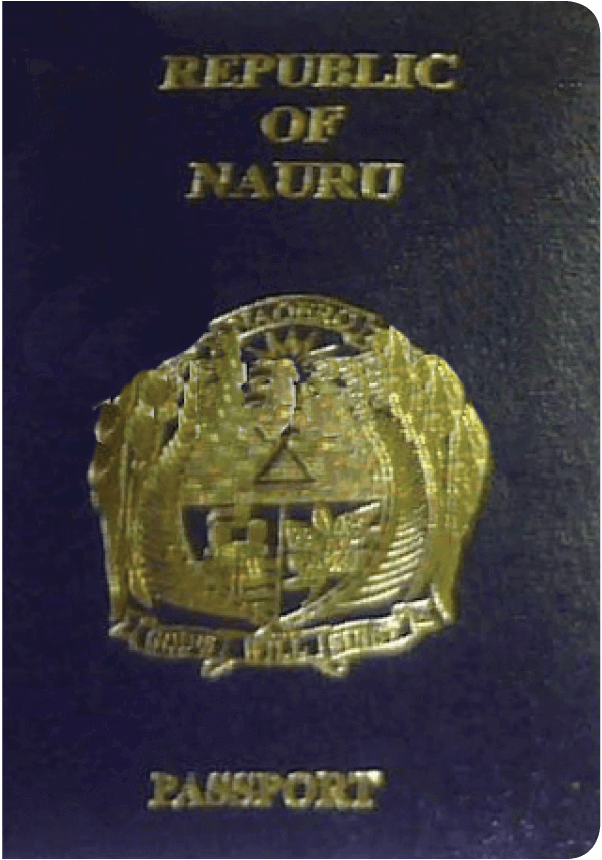 Passport of Nauru