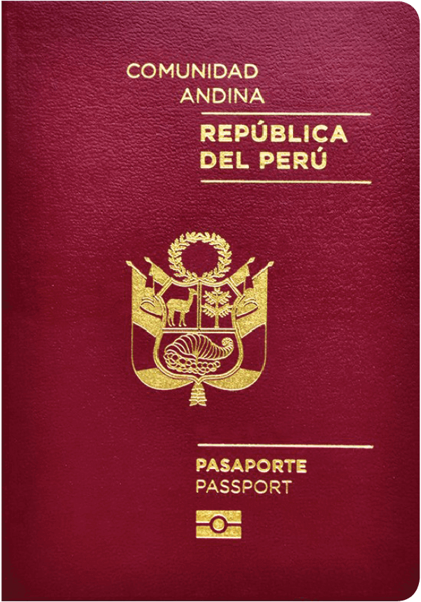 Passport of Peru