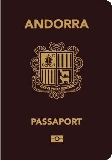 Pasaportu kapağı Andorra