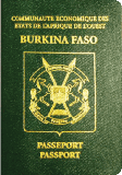Reisepass von Burkina Faso