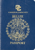 Pasaportu kapağı Belize