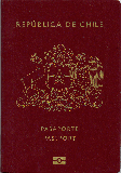 Funda de pasaporte de Chile