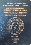 Pasaportu kapağı Kamerun