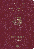 Capa do passaporte de Alemanha