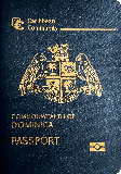 Pasaportu kapağı Dominika