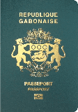 Funda de pasaporte de Gabón