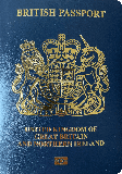 Passhülle von Vereinigtes Königreich