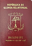 Pasaportu kapağı Ekvator Ginesi