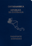 Pasaportu kapağı Guatemala