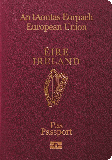 Passhülle von Irland