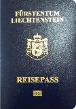 Pasaportu kapağı Liechtenstein