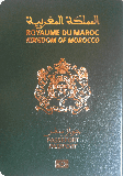 Bìa hộ chiếu của Maroc