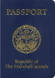 Passport cover of Marshall Islands