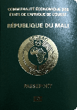 Passhülle von Mali