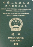 Pasaportu kapağı Macao