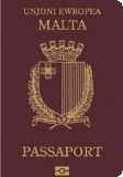 Pasaportu kapağı Malta