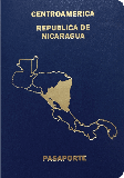 Pasaportu kapağı Nikaragua