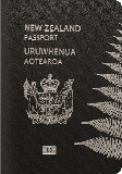 Capa do passaporte de Nova Zelândia