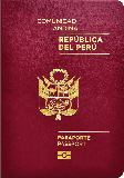 Pasaportu kapağı Peru