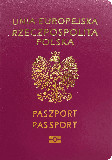 护照封面 波兰