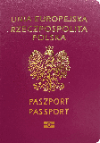 Pasaportu kapağı Polonya