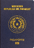 Pasaportu kapağı Paraguay