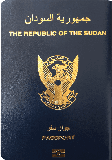 Bìa hộ chiếu của Sudan