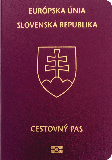 Pasaportu kapağı Slovakya