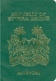 Pasaportu kapağı Sierra Leone