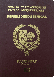 Pasaportu kapağı Senegal