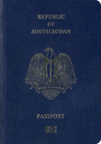 Passhülle von Südsudan