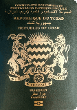 Pasaportu kapağı Çad