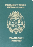 Pasaportu kapağı Tonga