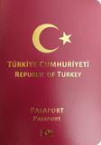 Passhülle von Türkei