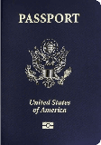 Passport cover of United States of America