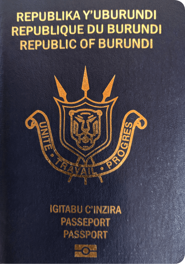 Reisepass von Burundi