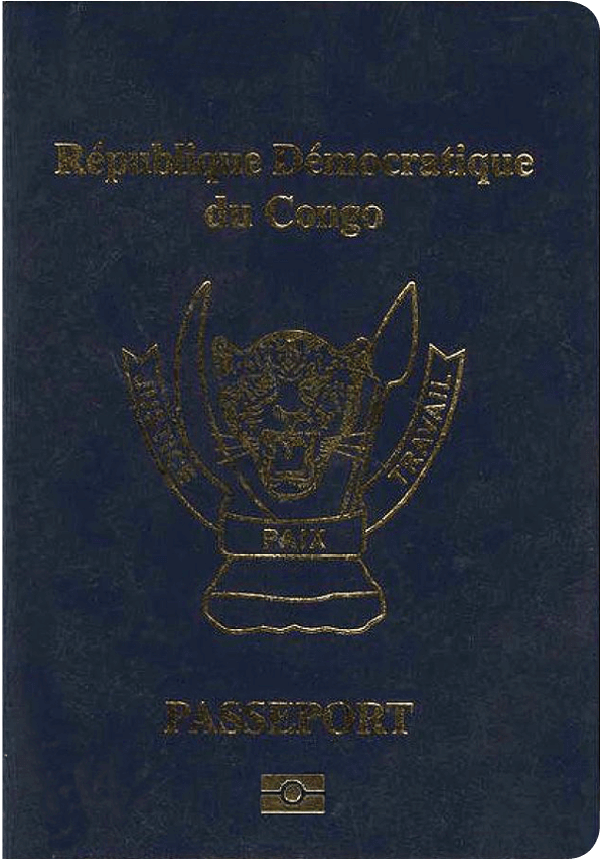 Reisepass von Kongo, Demokratische Republik