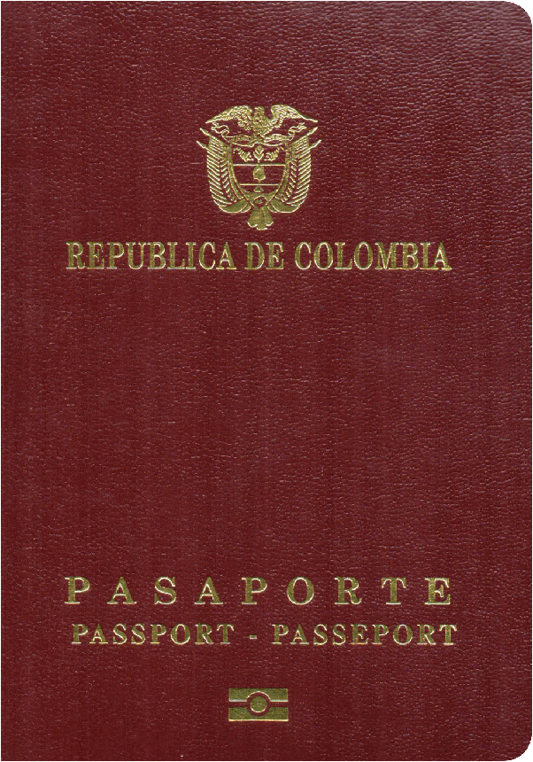 Reisepass von Kolumbien