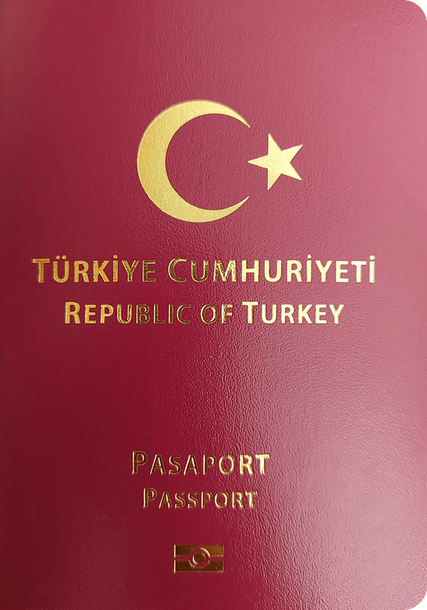 Reisepass von Türkei
