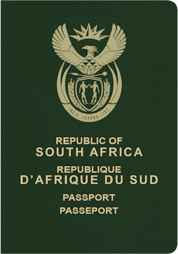 Reisepass von Südafrika