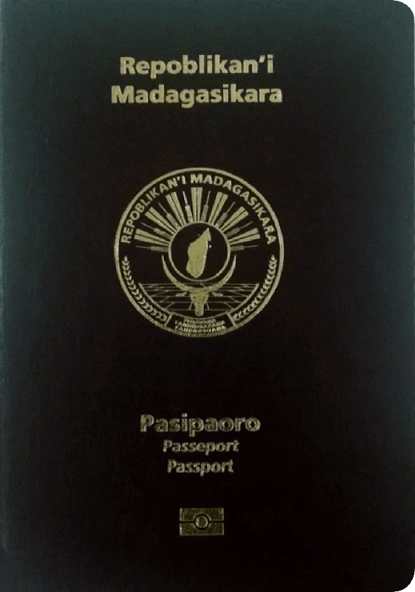 Pasaporte de Madagascar