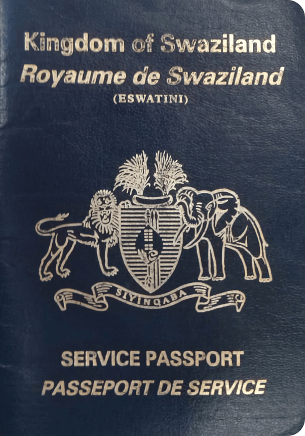 Pasaporte de Suazilandia