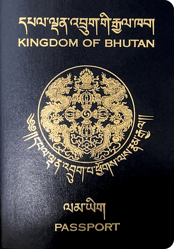 Passeport - Bhoutan