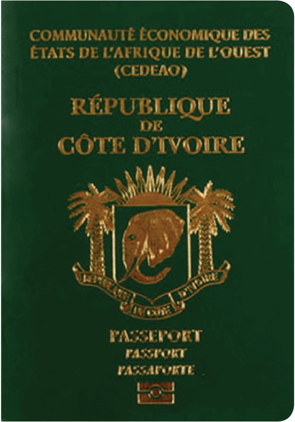 Pasaportu Cote D'Ivoire (Fildişi Sahili)